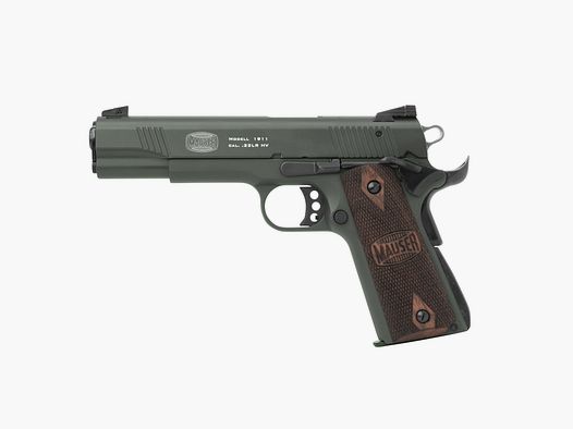 Mauser 1911 OD Green, Kaliber .22lr || Pistole