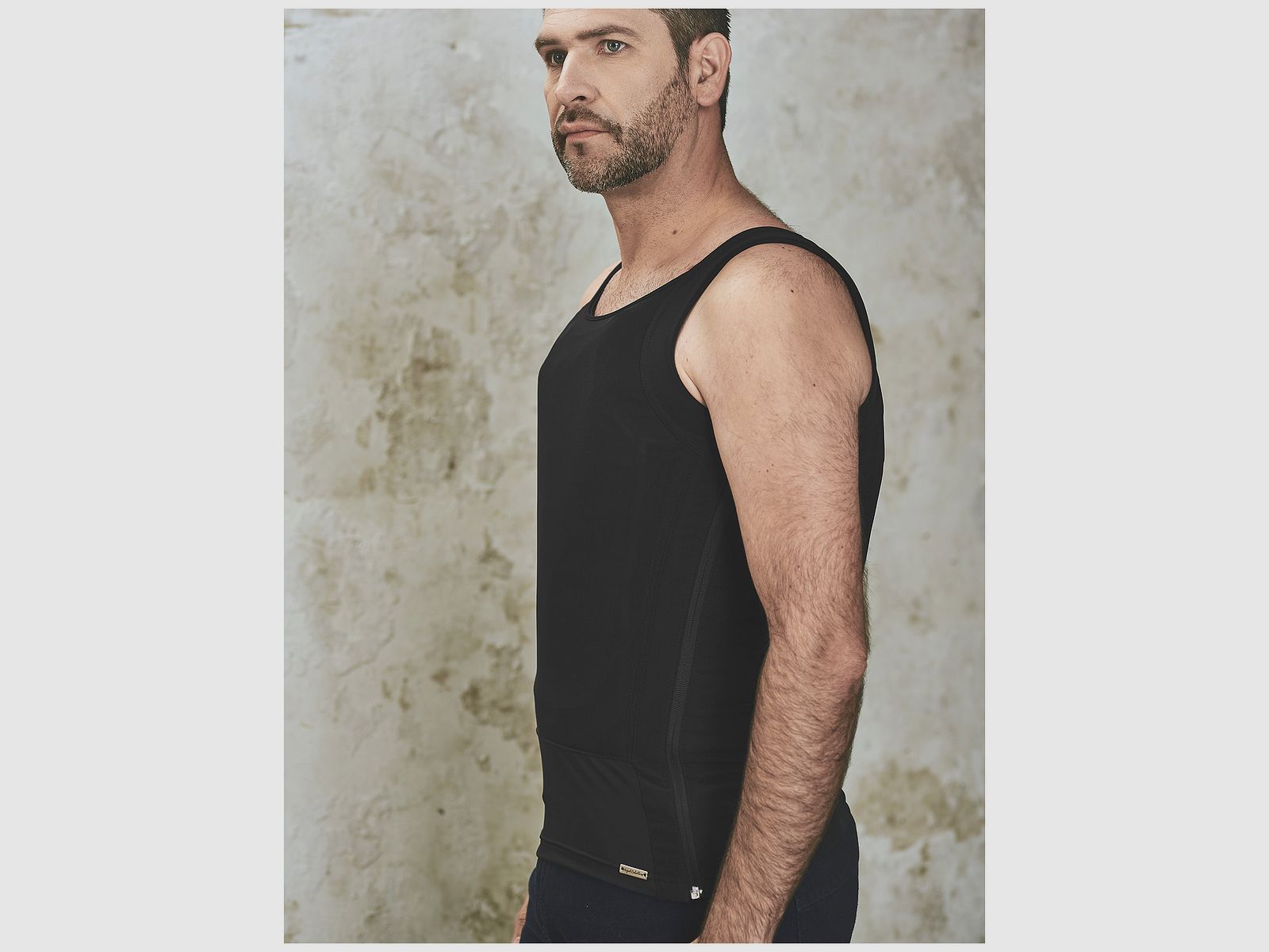 ARMOR T-SHIRT FÜR HERREN – Level IIIA – Gr. XL Schwarz, Bild 2 von 5