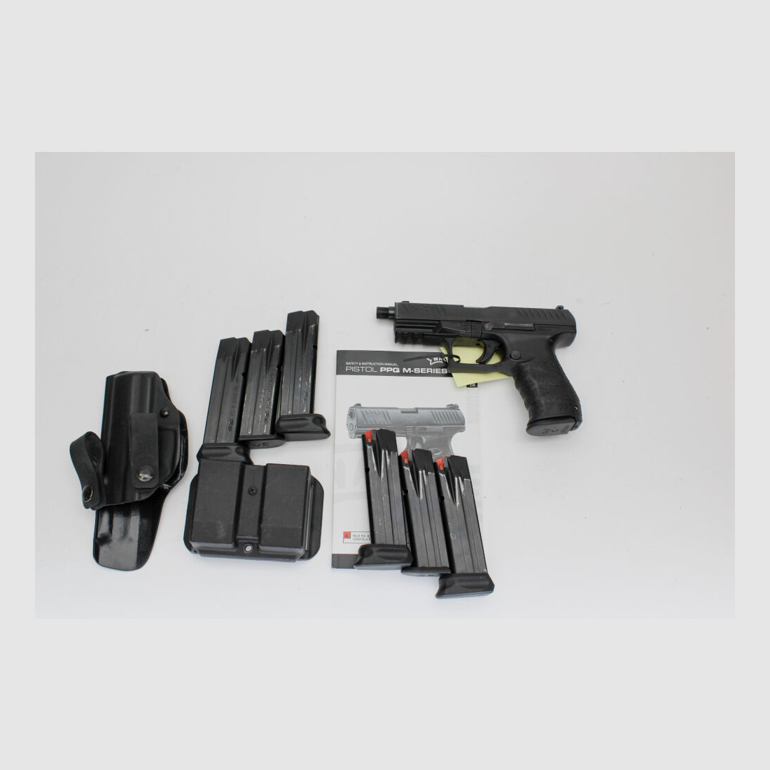 Pistolet Walther PPQ Navy SD Kal. 9mm Luger z 7 Magazynami i Kaburą 9mmLuger