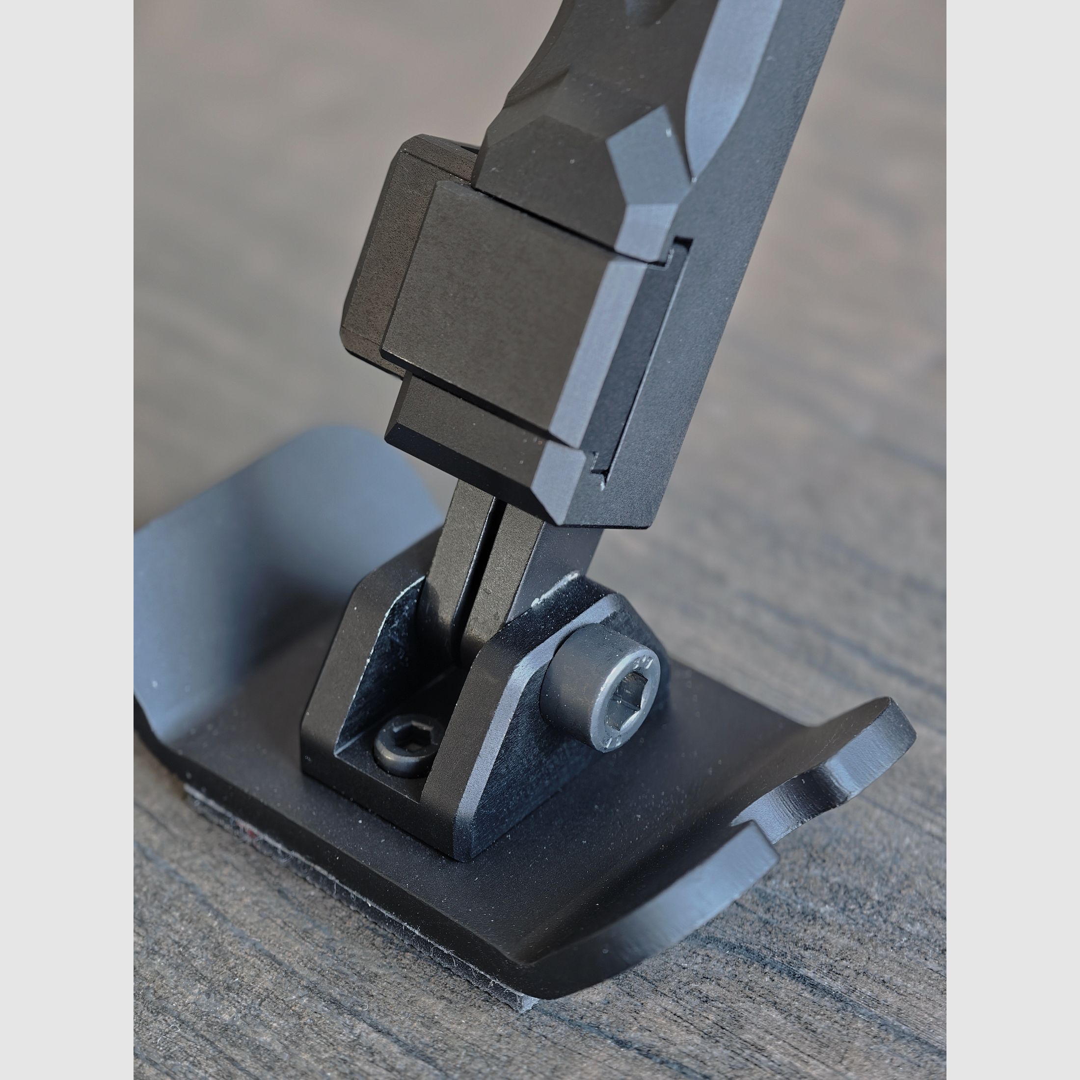 Fortmeier Zweibein 171H 6H Spezialumbau (gekürzt) um ~20mm + ARCA Rail Adapter & Picantiny Adapter. Neuwertig!