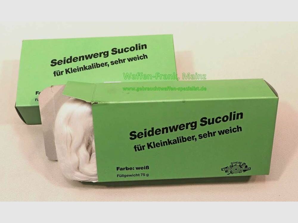 Scheibe Schutzmarke Seidenwerg Sucolin