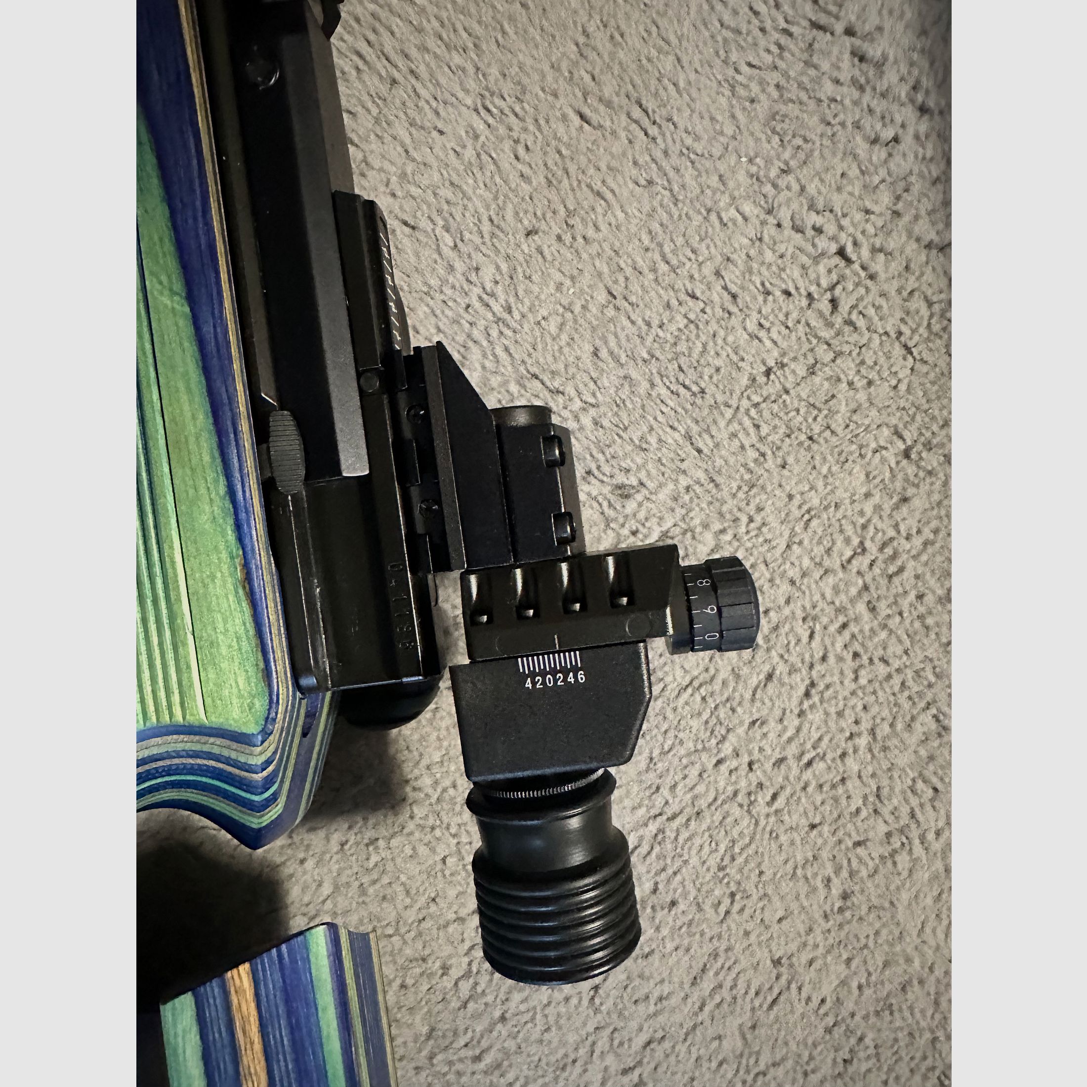 Anschütz Super Air 2002 Luftgewehr Seitenspanner 4,5mm