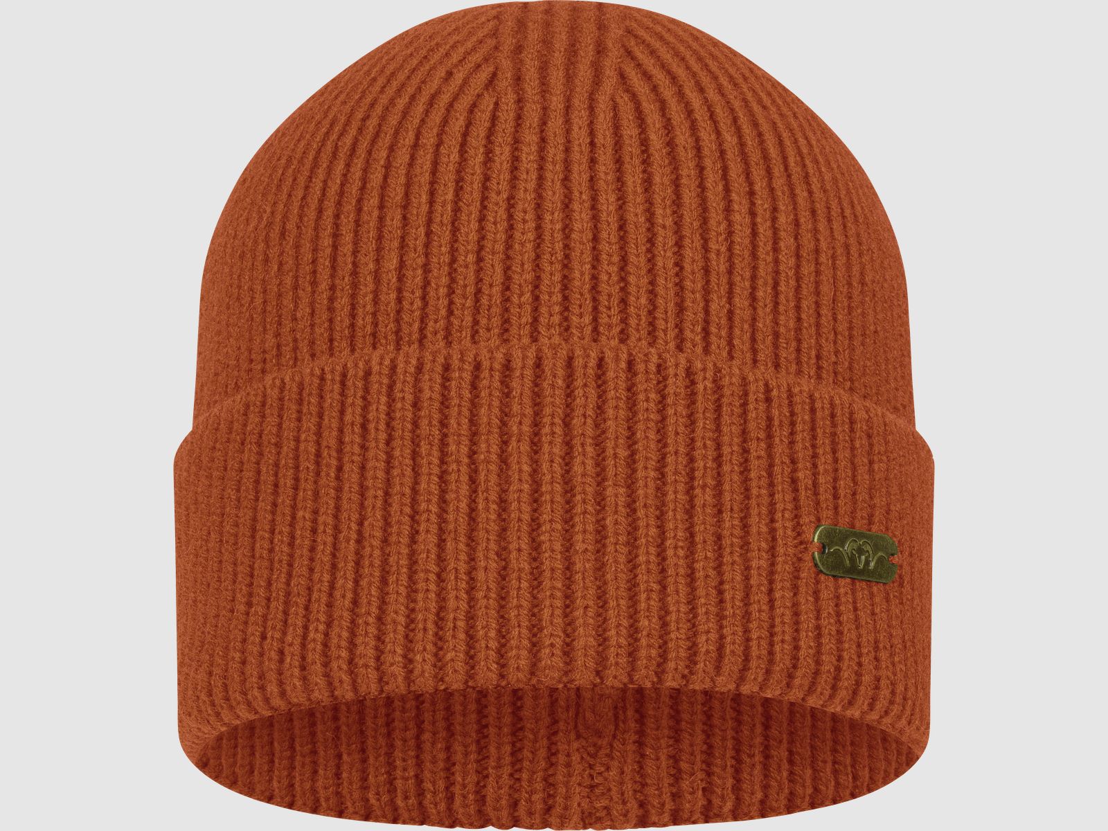 Tommy Rib Beanie Burned Orange ONE_SIZE