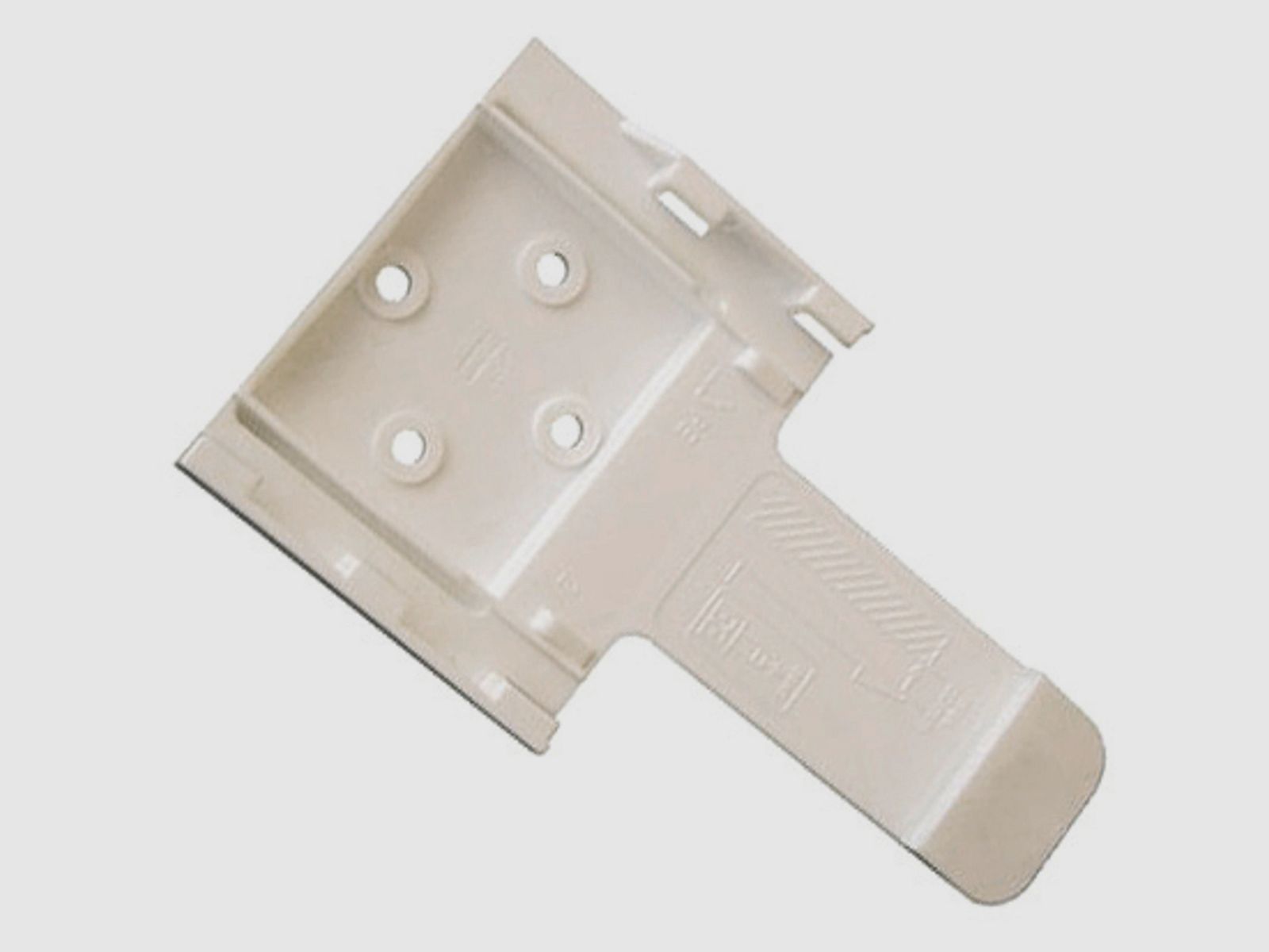Halter für Unterlegkeil