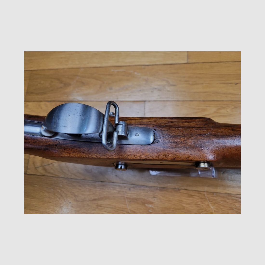 Schöner Voltigeur-Gewehr 1822 Tbis – Königliche Manufaktur Saint-Etienne 1830 – Umgebaut T in Tulle dann Bis in Tulle ebenfalls – Perfekt homogen – Bajonett – Hervorragender Zustand!, Bild 12 von 32