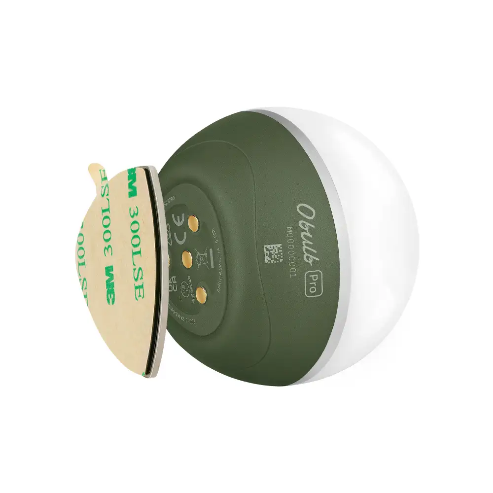 Przenośne światło LED z pilotem Bluetooth Obulb Pro Olight pomarańczowe, zdjęcie 15 z 22