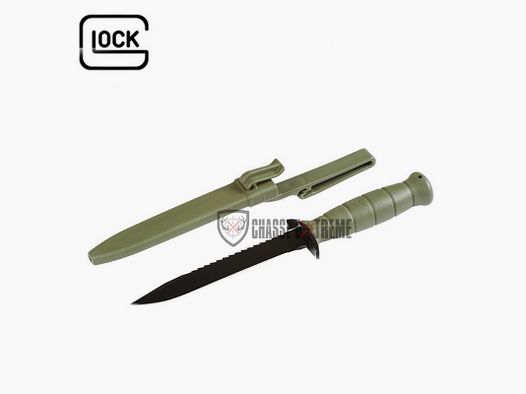 GLOCK FM81 Messer Grün mit Säge 16,5 cm