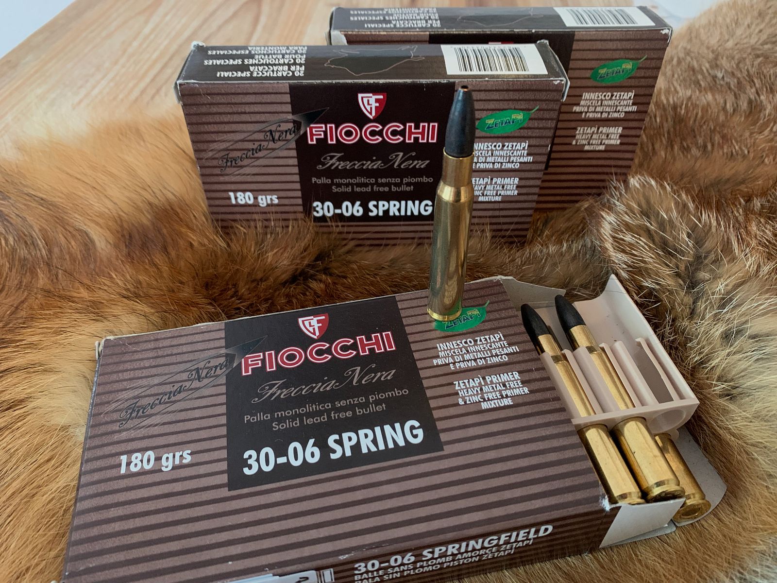 Sonderpreis! 3 volle Packungen 30-06 180gr bleifrei Fiochi Freccia Nera