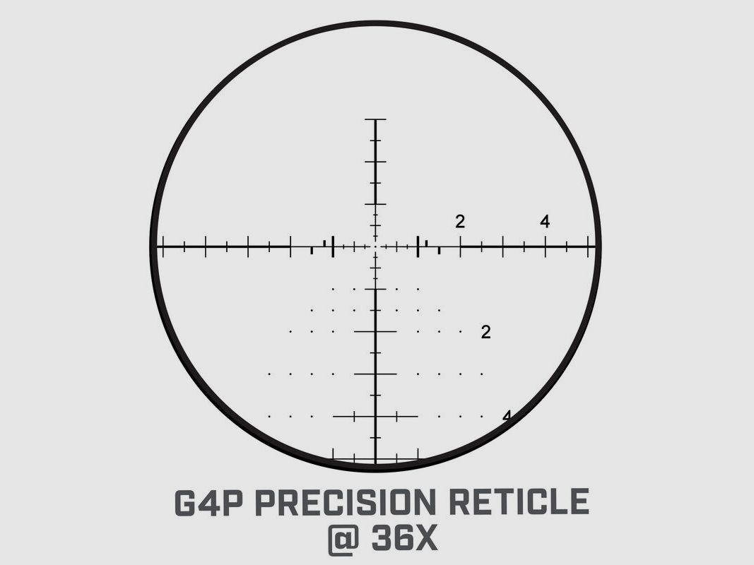 Bushnell Zielfernrohr Elite Tactical XRS3 6-36x56 Absehen G4P FFP #ETXRS3G4