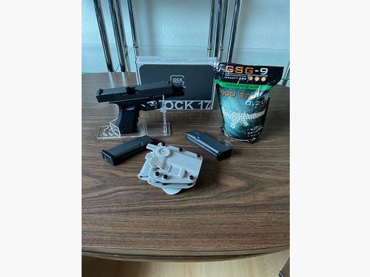 Glock 17 Gen4 CO2 Airgun Set (Kal. 4,5 mm) – Komplettpaket