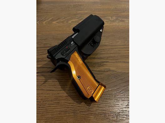 ASG CZ Shadow 2 Orange Komplettset | IPSC / Action Air | 6 Magazine + Alpha Holster