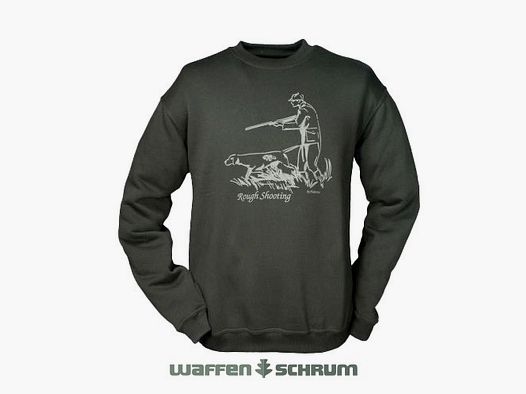 Hubertus Sweatshirt Rough Shooting Oliv