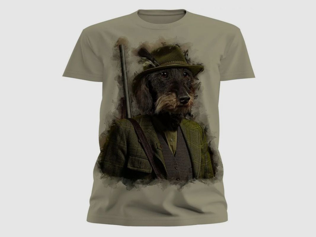 Almtracht H-T-Shirt Jägerdackel Oskar, Bild 2 von 2