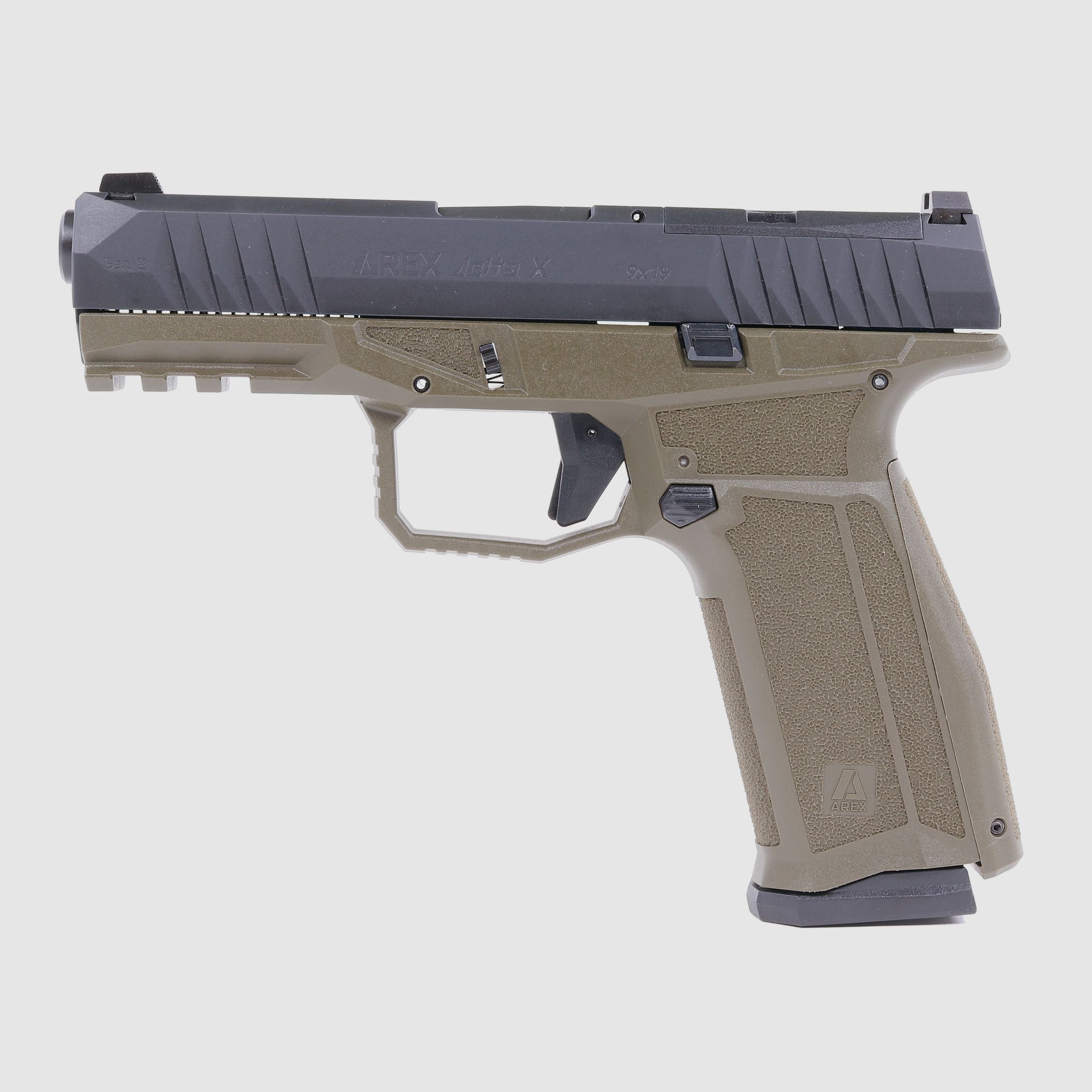 AREX DELTA 2 X OR oliv, Kaliber 9mmLuger || Pistole