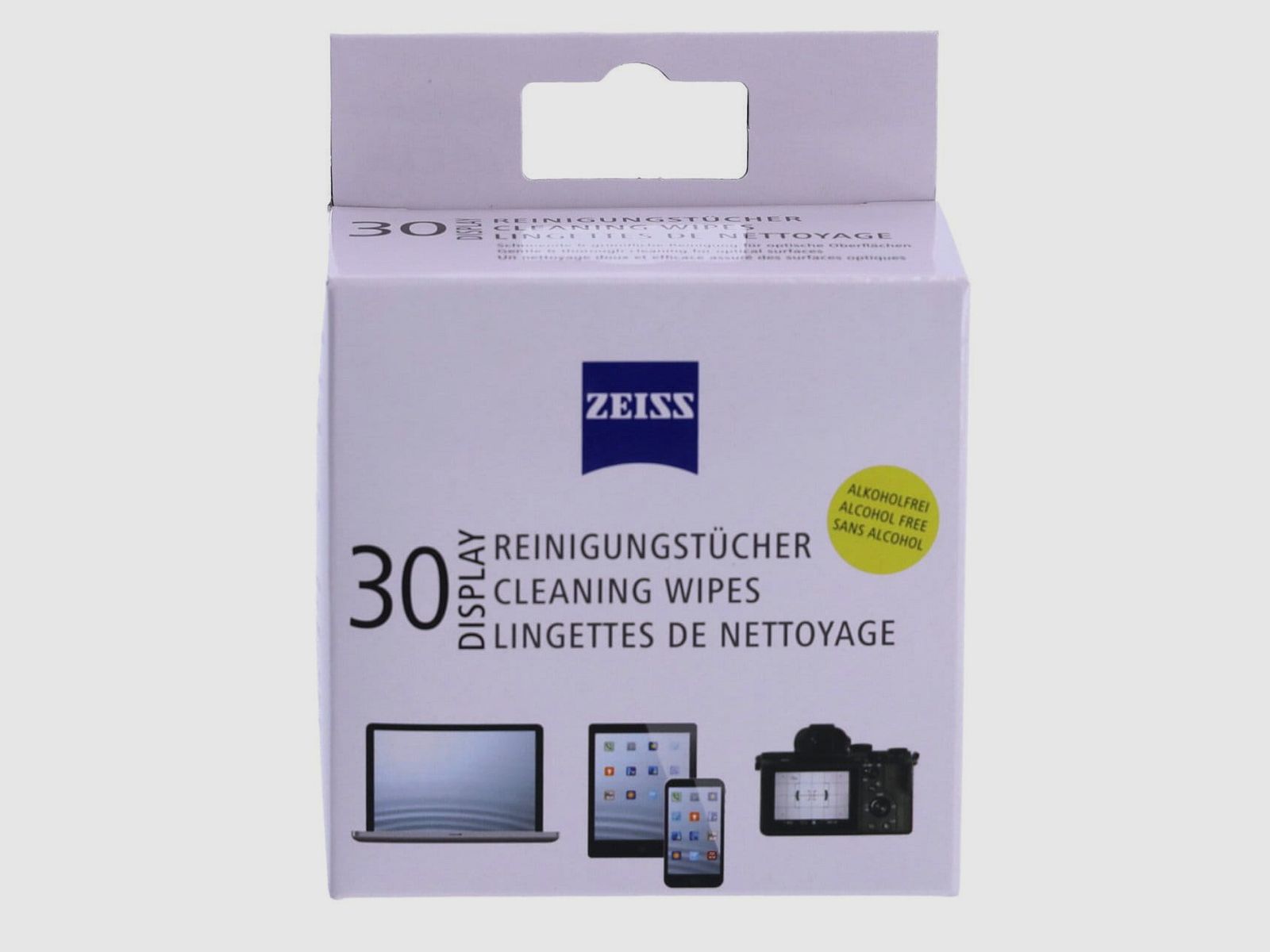 ZEISS vochtige reinigingsdoekjes