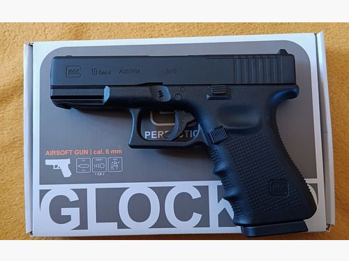 Glock 19 Gen4 MOS. Kaliber 6 mm