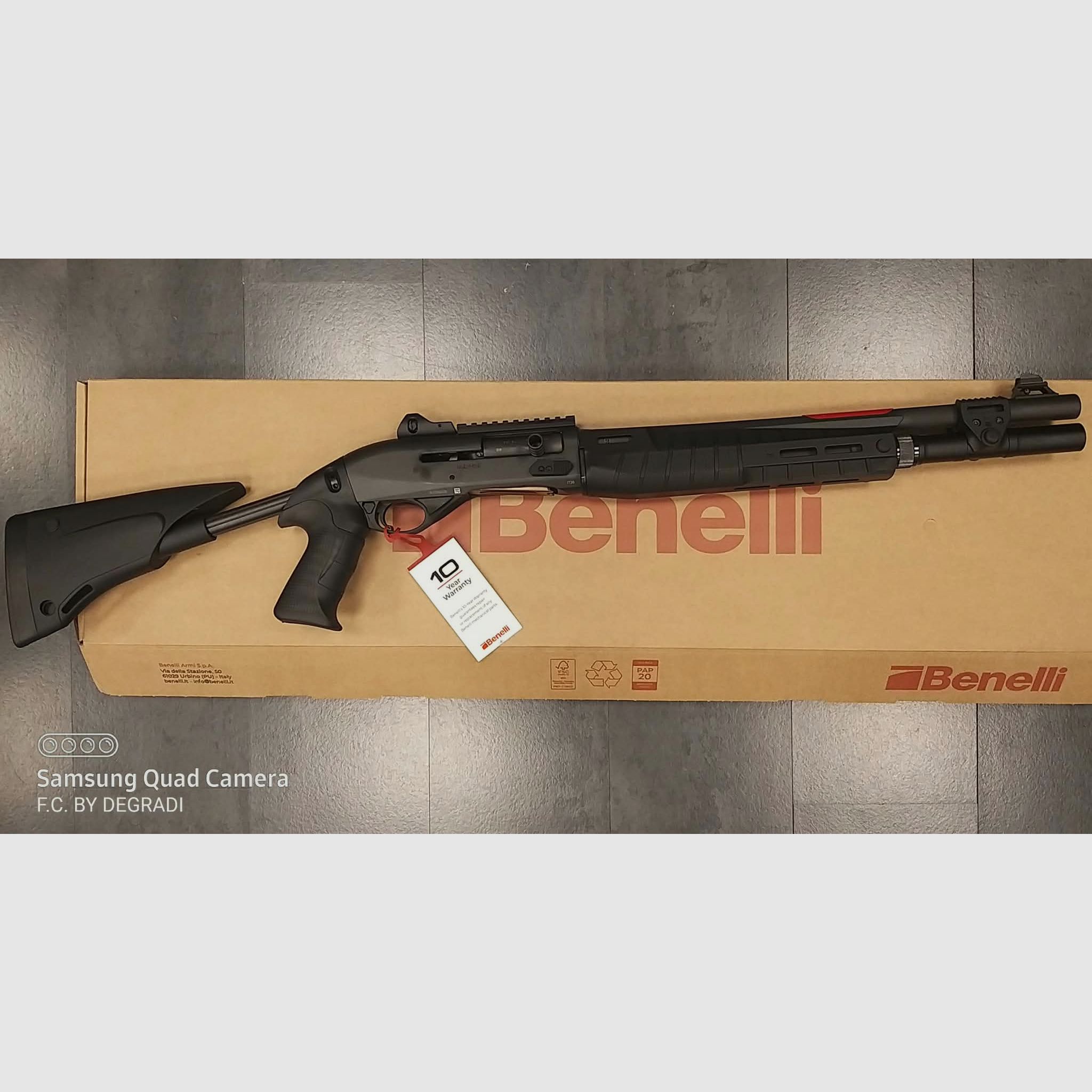 Benelli semi-automatisch geweer. Mod. M2 G1 Tactical loop 18,5″ kal. 12, afbeelding 5 van 5