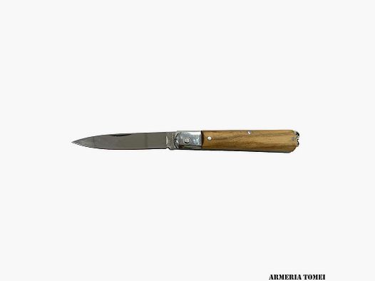 Messer – Das abgerundete Olivenholzgriff mit Edelstahlkopf 15cm