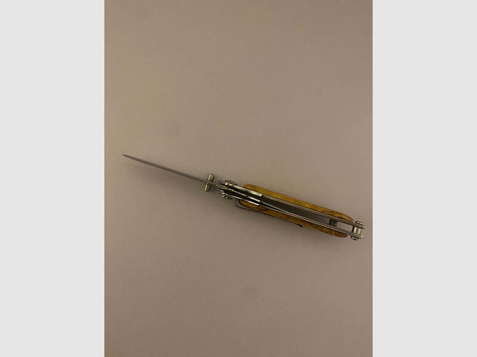 Einhandmesser Marttiini MFK-2 W Stainless Steel 420C, gebraucht 