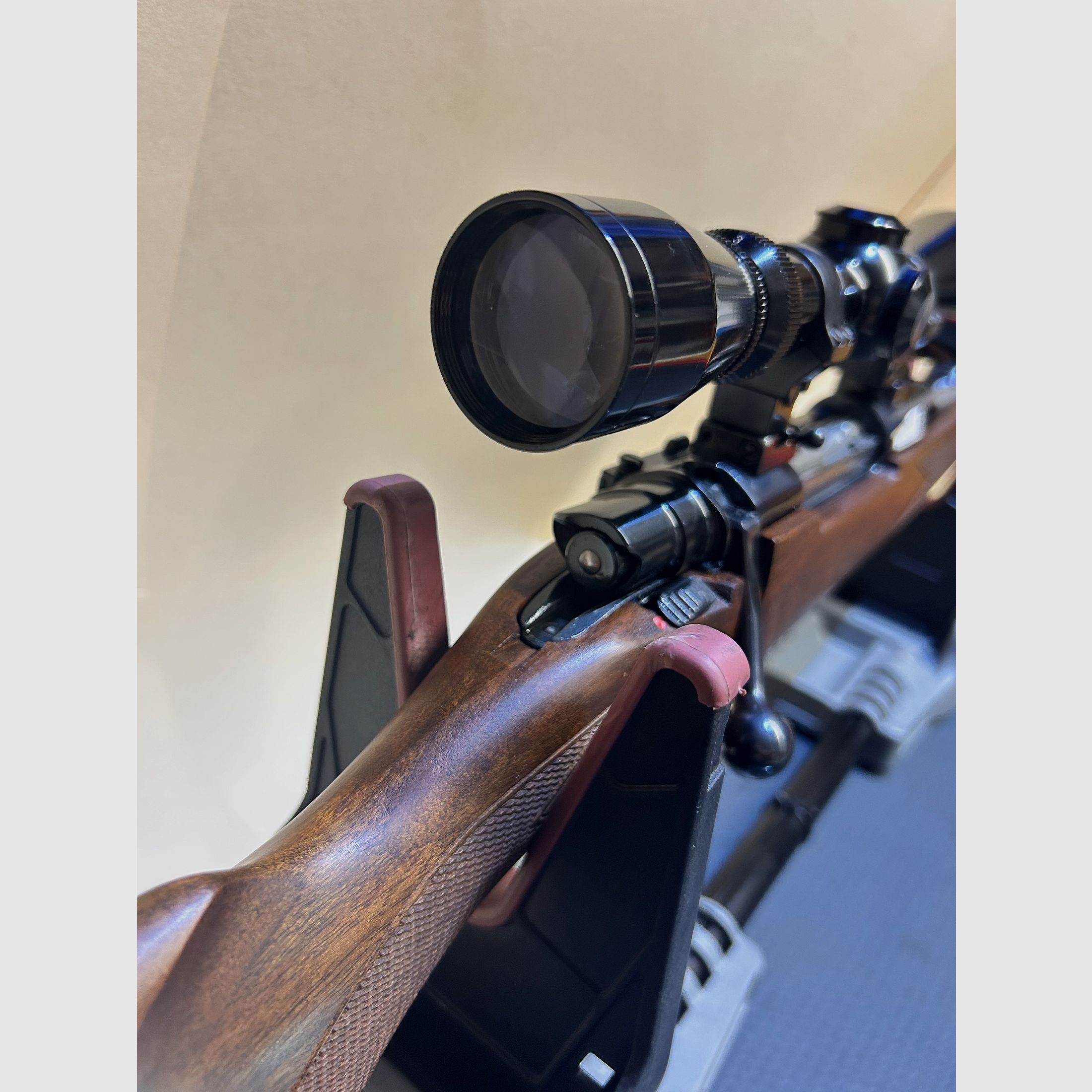 Suhler Jagdhütte Kettner 98er - Leupold - EAW swivel mount