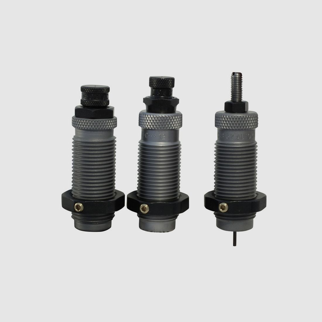 RCBS Carbide Taper Crimp 3-Die Set / Ensemble de matrices .32 Auto (RN) Taille B