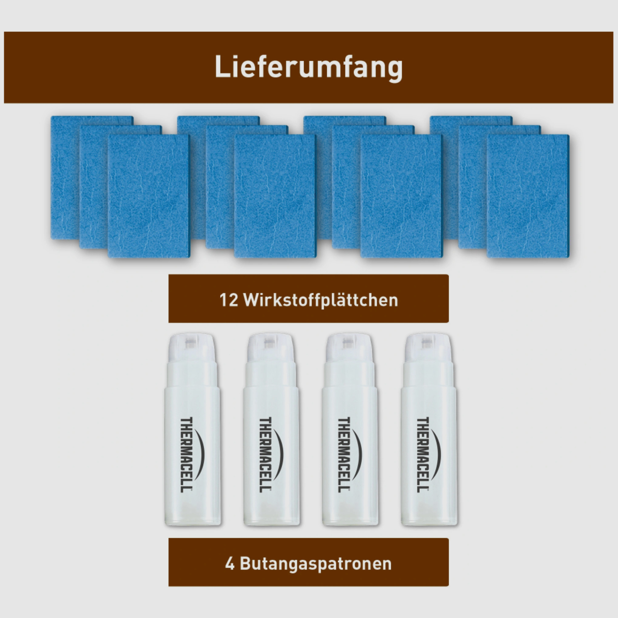 THERMACELL Mückenabwehr Nachfüllpackung Jagd 48 Stunden