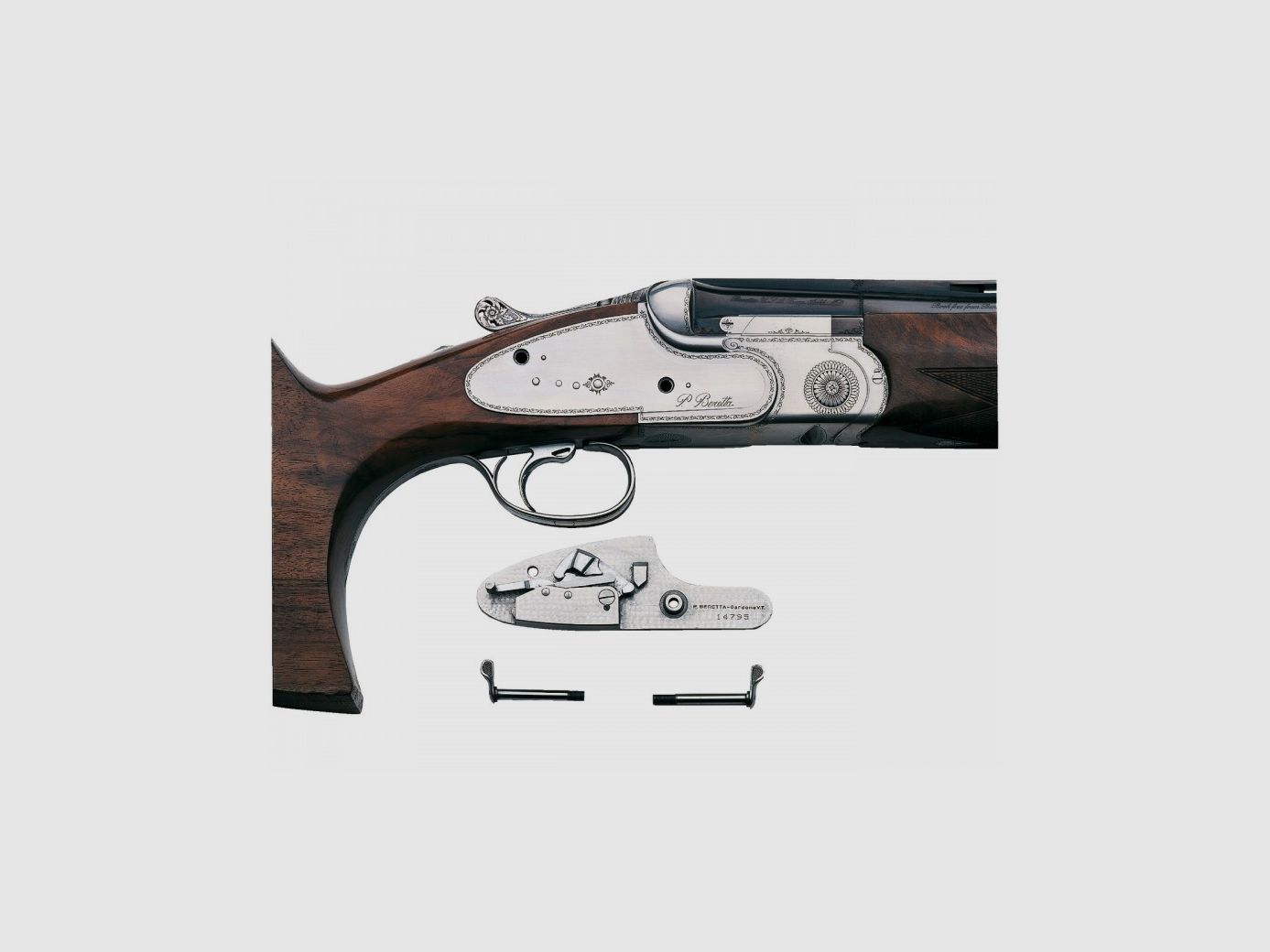 Fusil superposé Beretta SO5 TRAP Cal.12/76 21 steelium Pro, image 1 sur 2