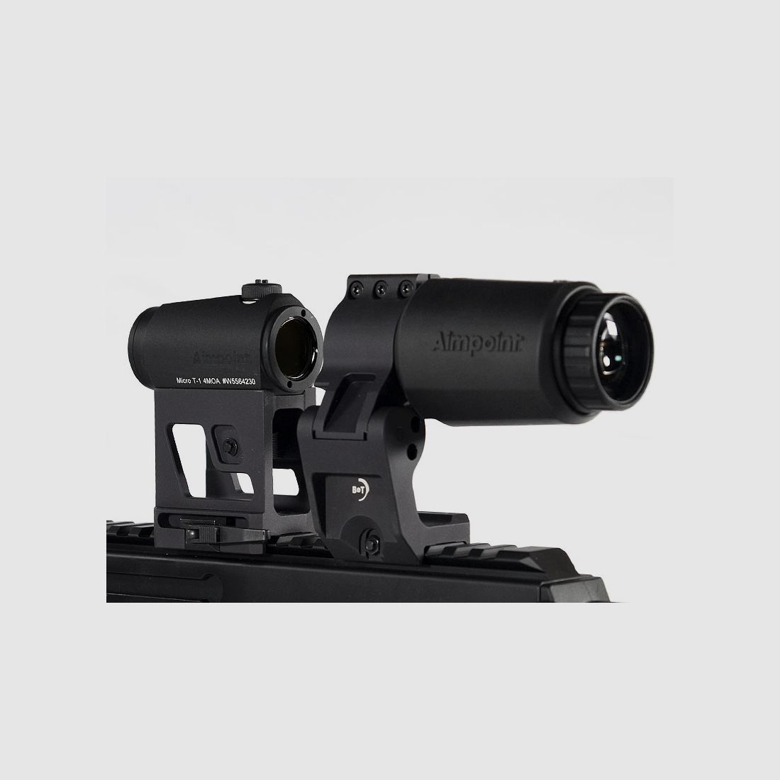 B&T Skeleton Mount QD Aimpoint Micro, asse ottica da 59 mm