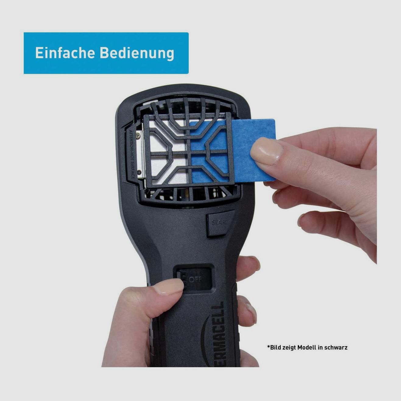 THERMACELL 920103 Ochrona przed komarami Urządzenie ręczne MR-300 białe