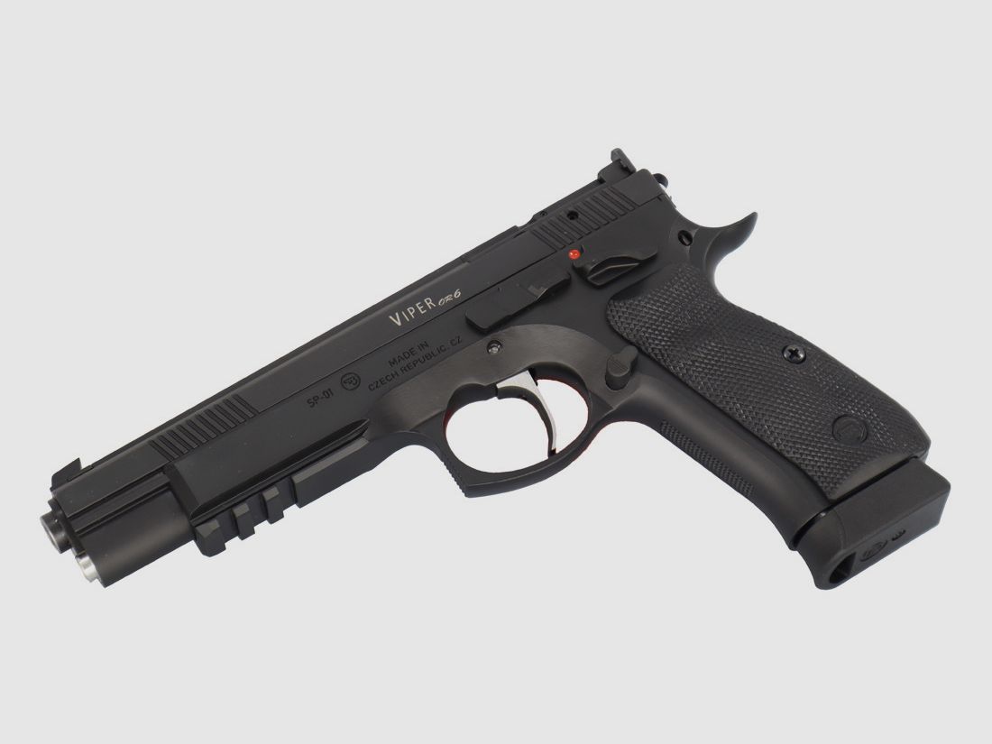 Pistola Oschatz CZ75 Viper de 6 pulgadas con disparador SAO - Listo para óptica -