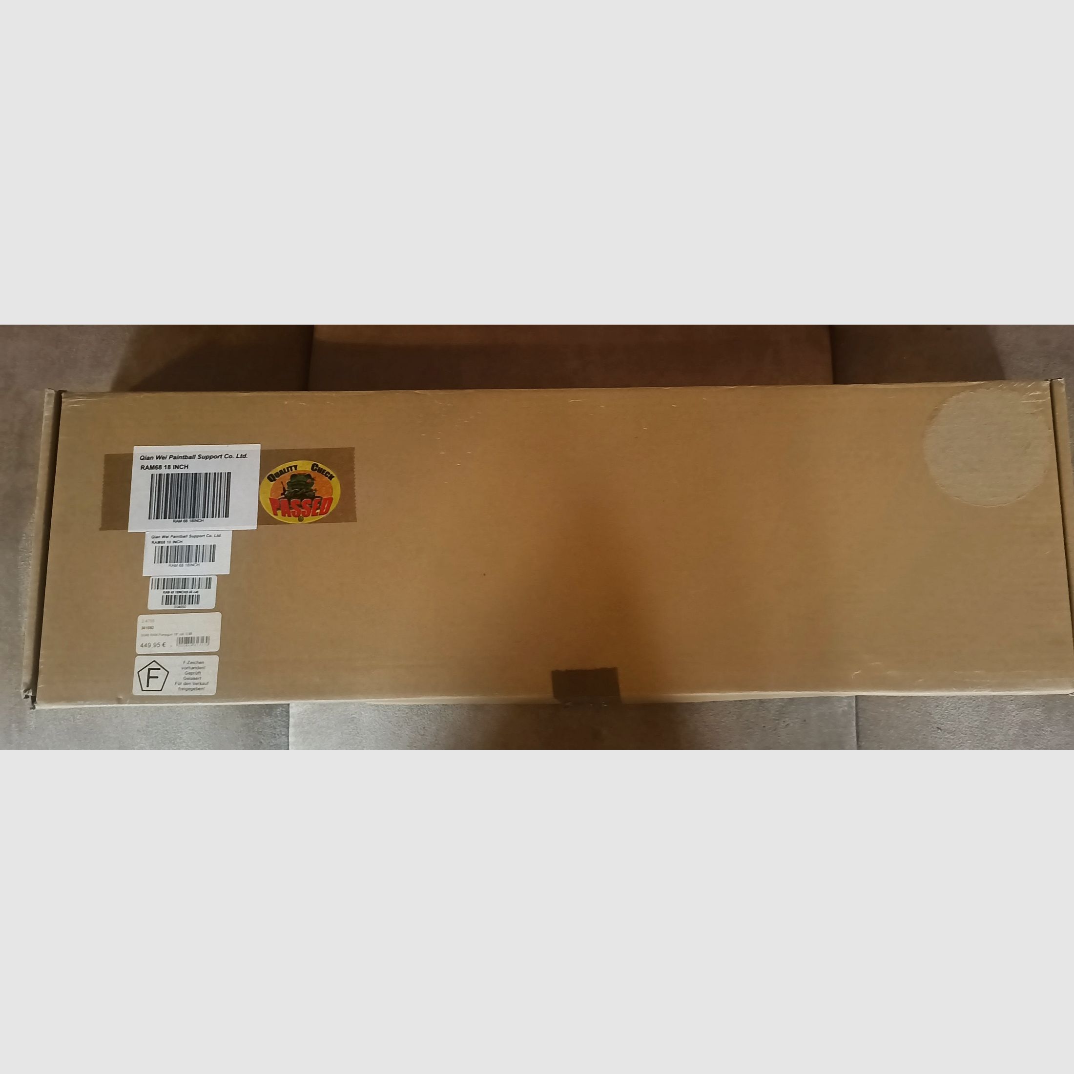 WALTHER SG68 GEN.II 7.5J IM FÜNFECK 18INCH SET COMPLETO, immagine 6 di 6