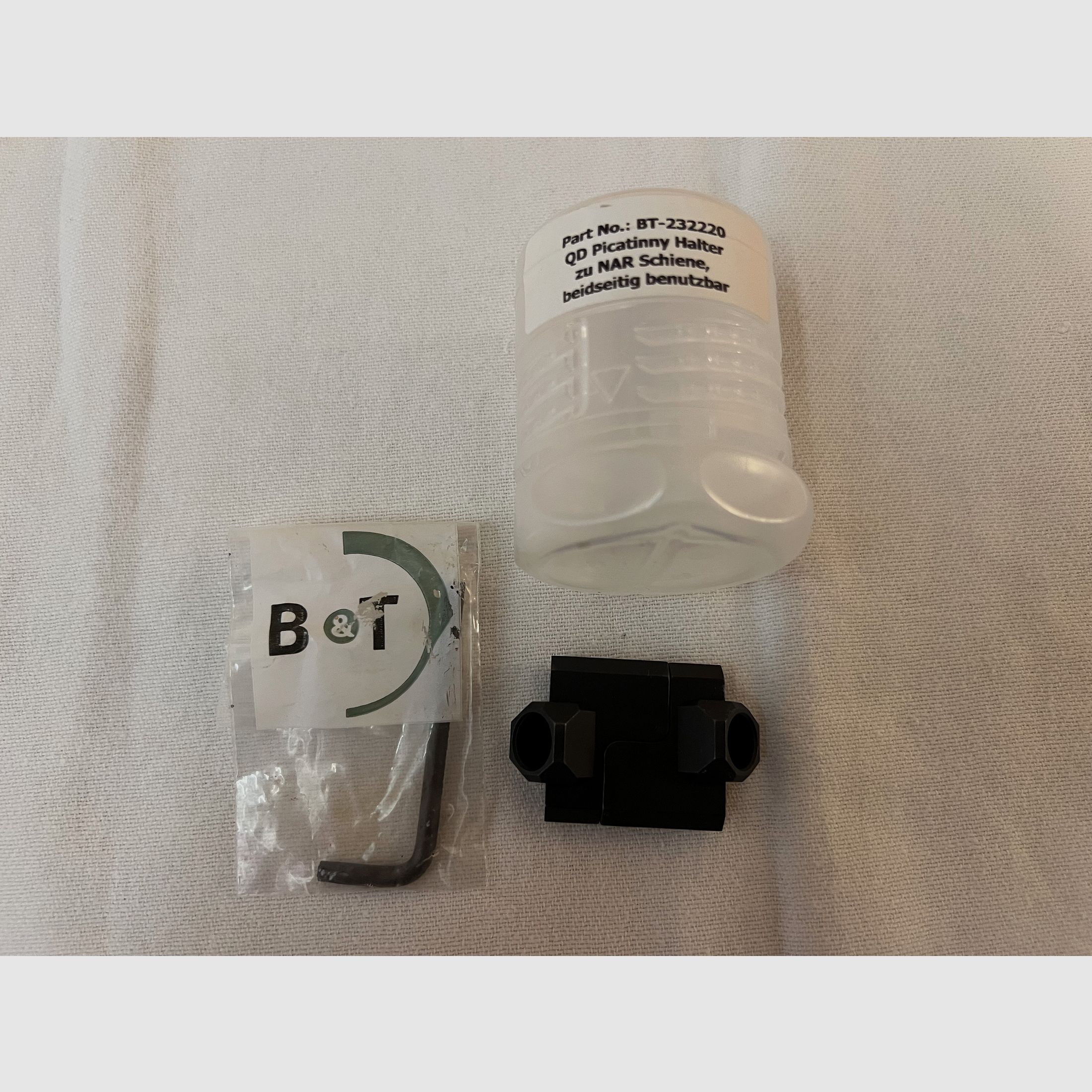 Brügger und Thomet B&T sling swivel mount QD ambidextrous New retail price €70