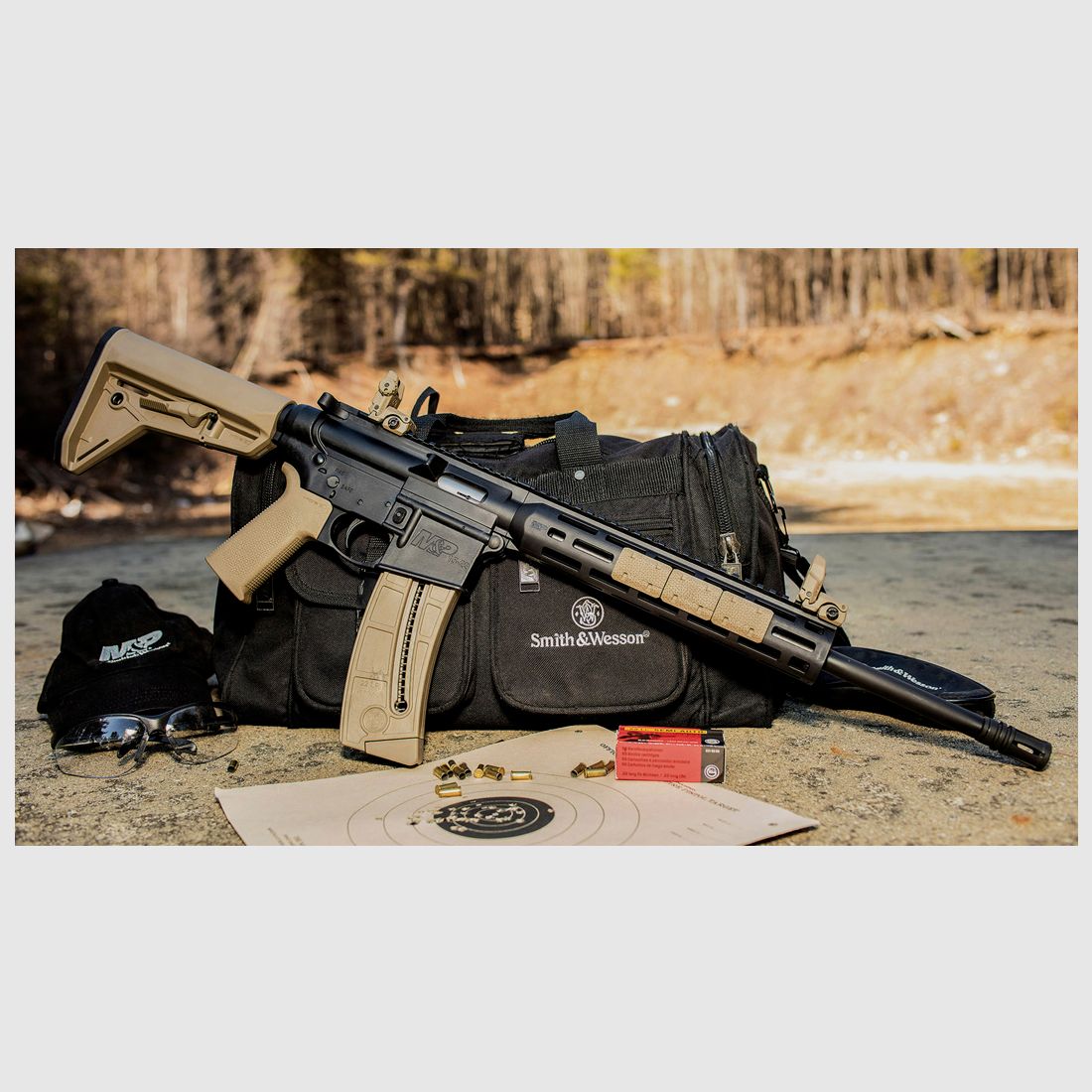 Smith & Wesson Rifle M&P15-22 Sport MOE SL 16.5′ .22Lr. F.D.E., immagine 5 di 5
