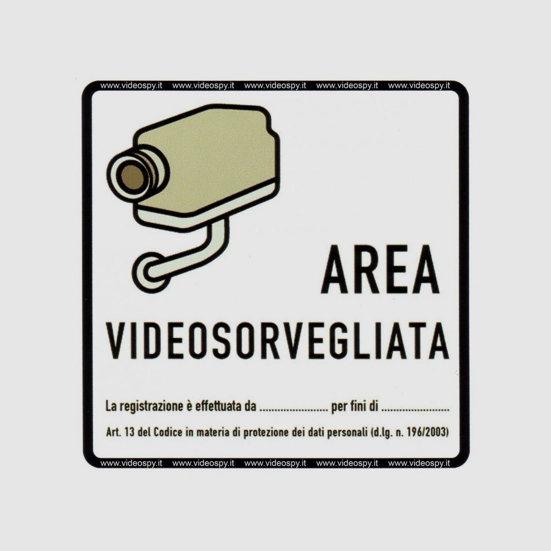 PRIVACY IN VIDEOSORVEGLIANZA