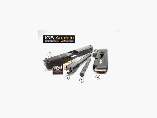UMBAUKIT IGB GLOCK 19/45 KAL.22 LR. ALLE GENERATIONEN