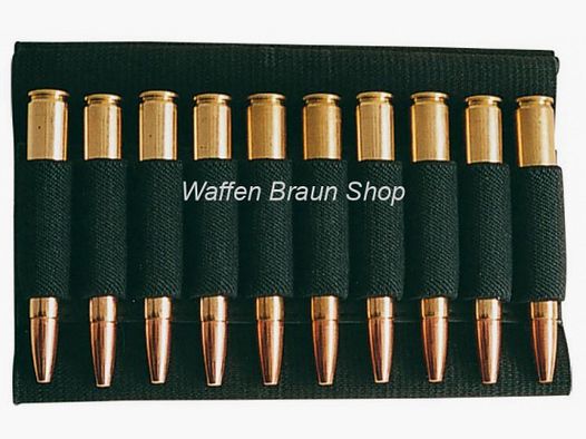 AKAH shaft cartridge case for bullet cartridges Cover made of elastic nylon for 10 bullet cartridges