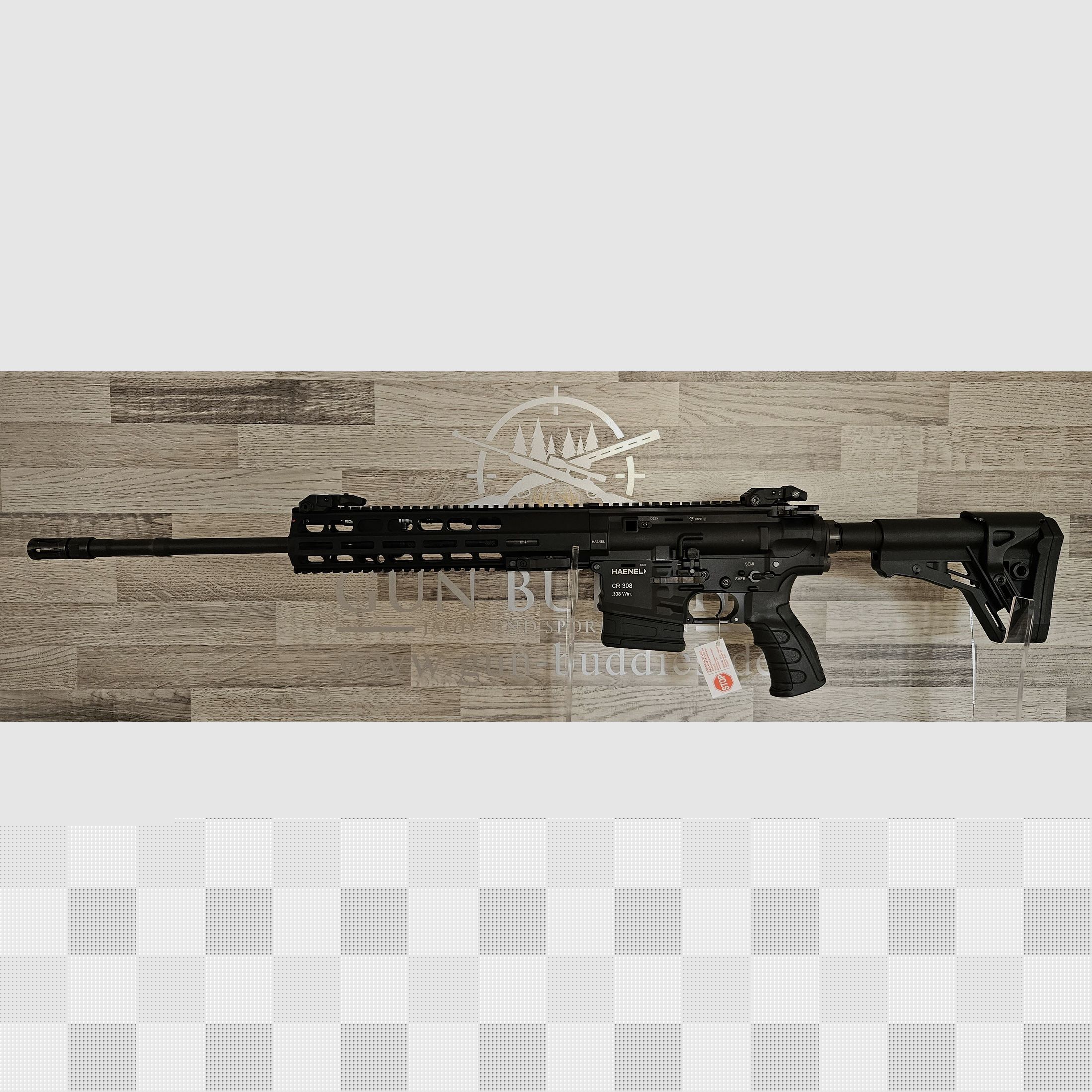 HAENEL CR308 Black cal. .308Win - 20" barrel - direct trigger - M-LOK handguard - including shipping costs - new goods from specialist trade -