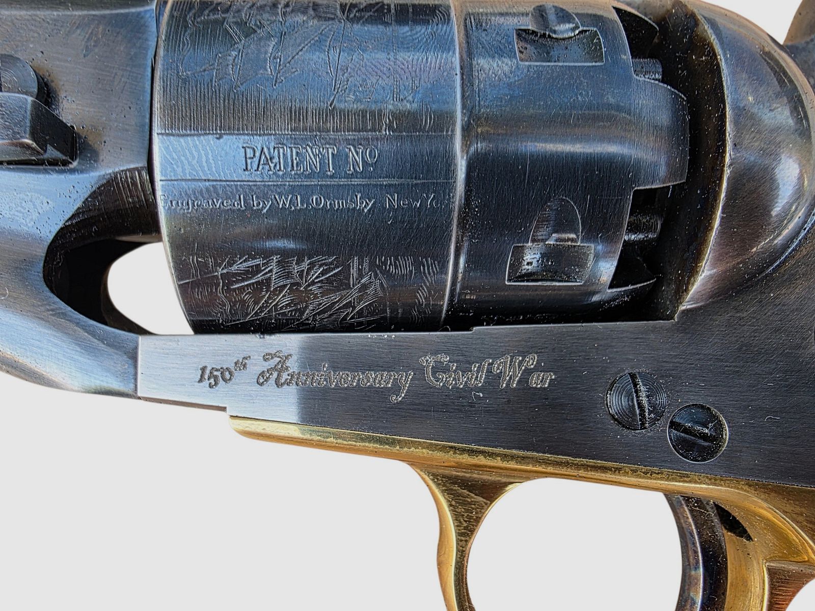 Revolver Schwarzpulver Pietta 1860 Army Old West Commémo Battle Antietam “CASFOW44BA” Kal.44, Bild 5 von 5