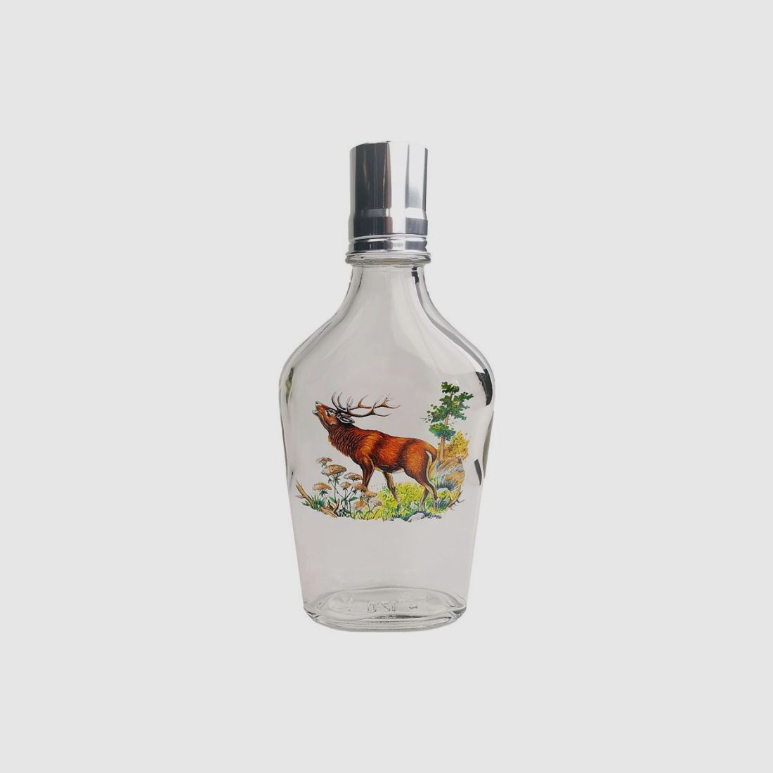 Taschenflasche Motiv Hirsch 200ml, Bild 1 von 2