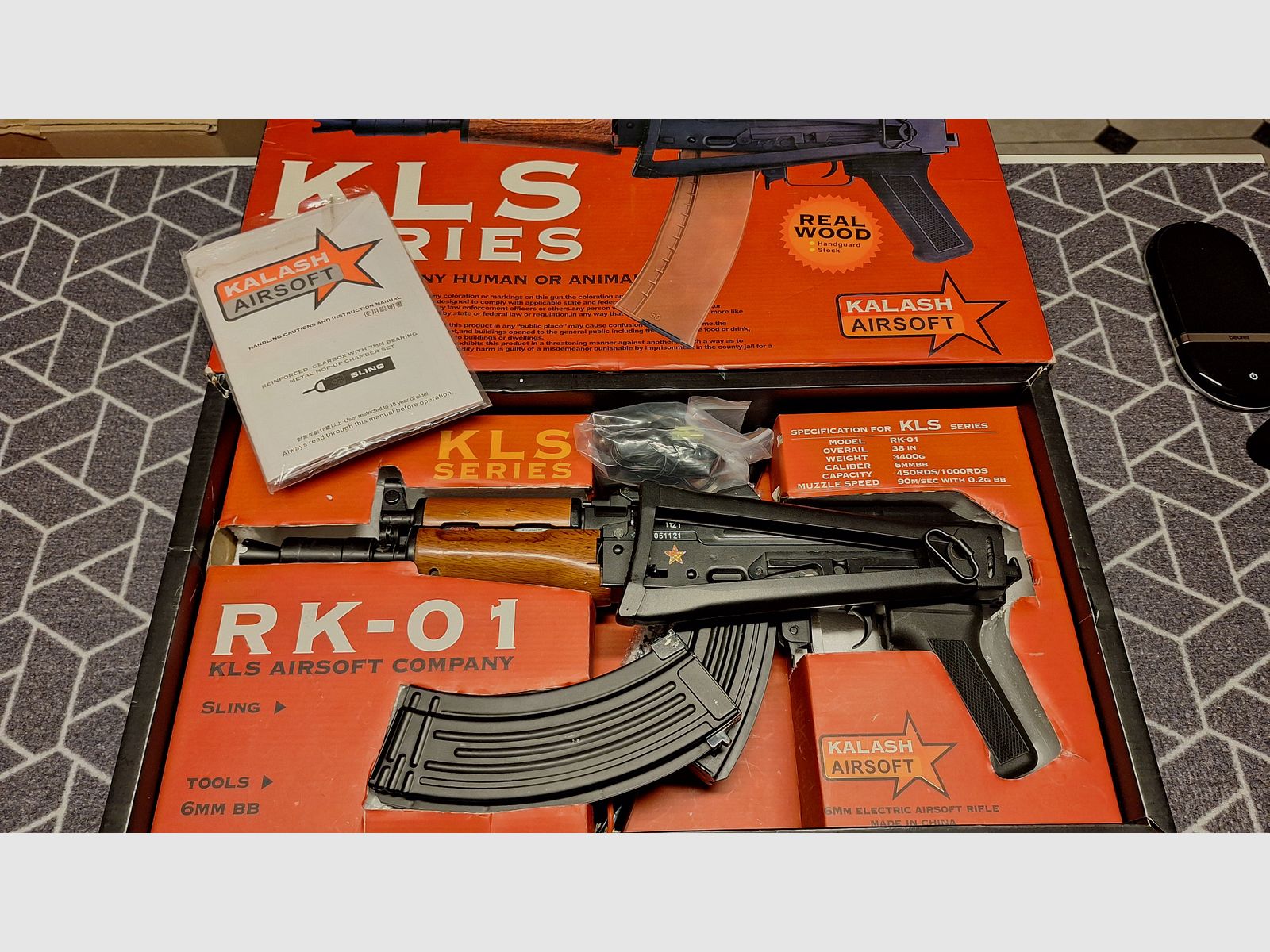 AK74U Kalashnikov Kalash-KLA Series AEG