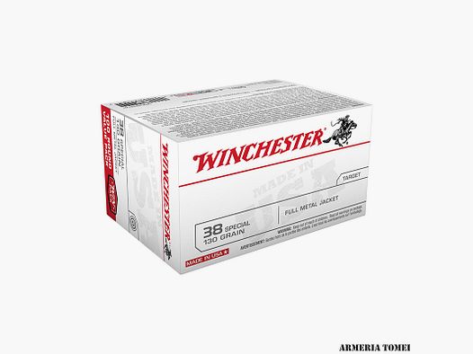 WINCHESTER – 38 SPECIAL 130GR VOLLMETALLHÜLSE