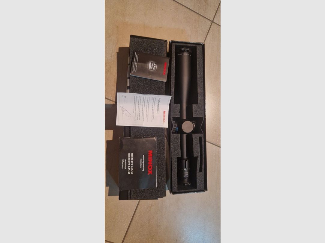 MINOX Zielfernrohr ZP5 5-25x56 Absehen MR5