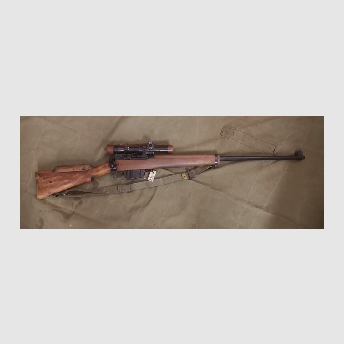 Lee-Enfield  L42 A1 Sniper Rifle .308Win mit original ZF No.32 Mk. 3