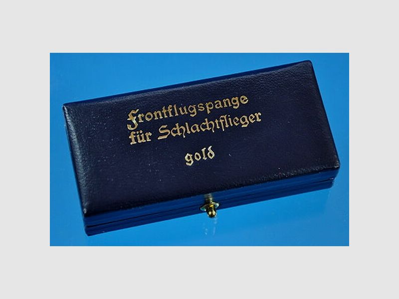 Etui zur Frontflugspange Schlachtflieger Neufertigung !!!