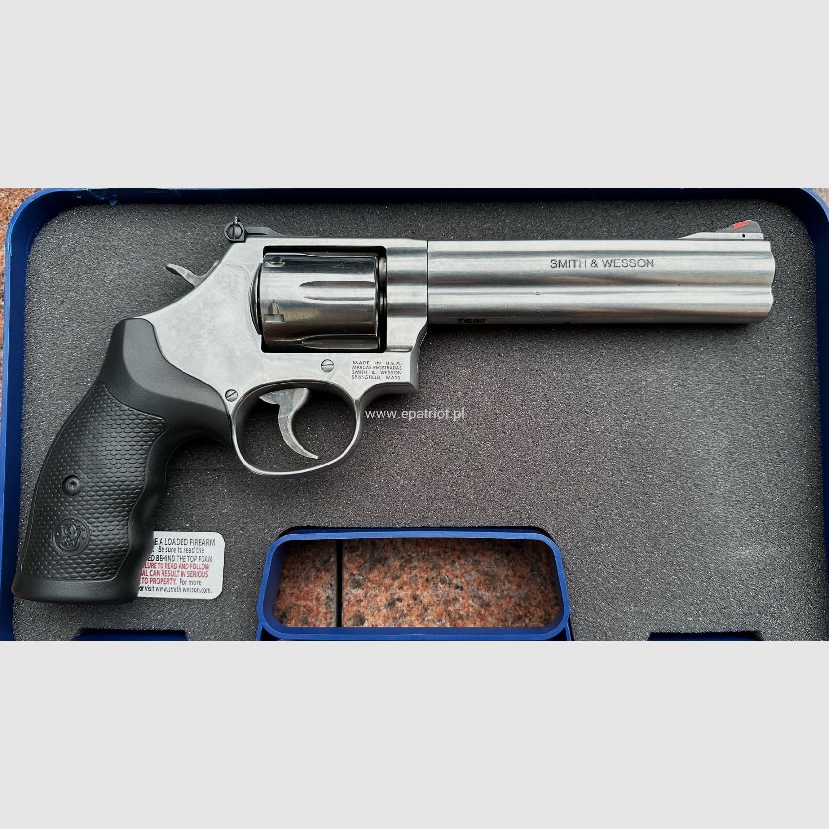 Revolver Smith & Wesson 686, canna da 6", 164224, immagine 2 di 2