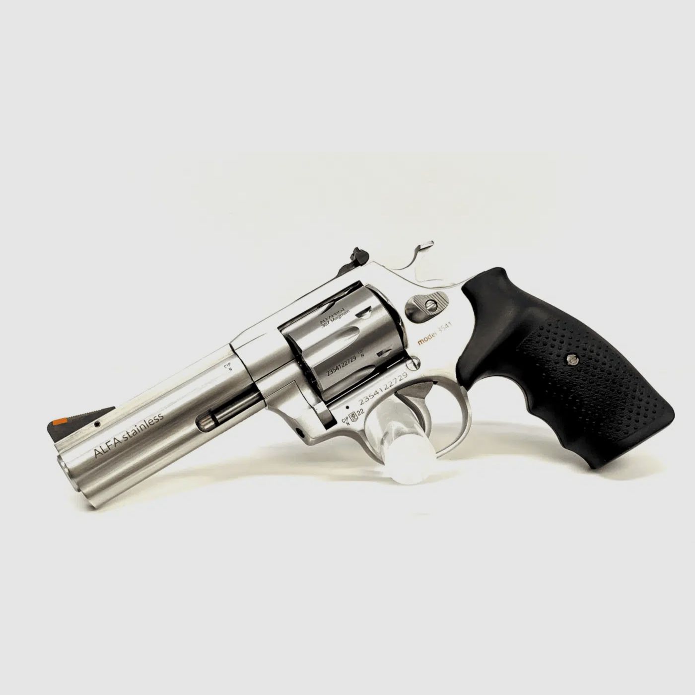 ALFA ProJ Steel inoxydable 3541 Revolver 4″ | .357 Mag.