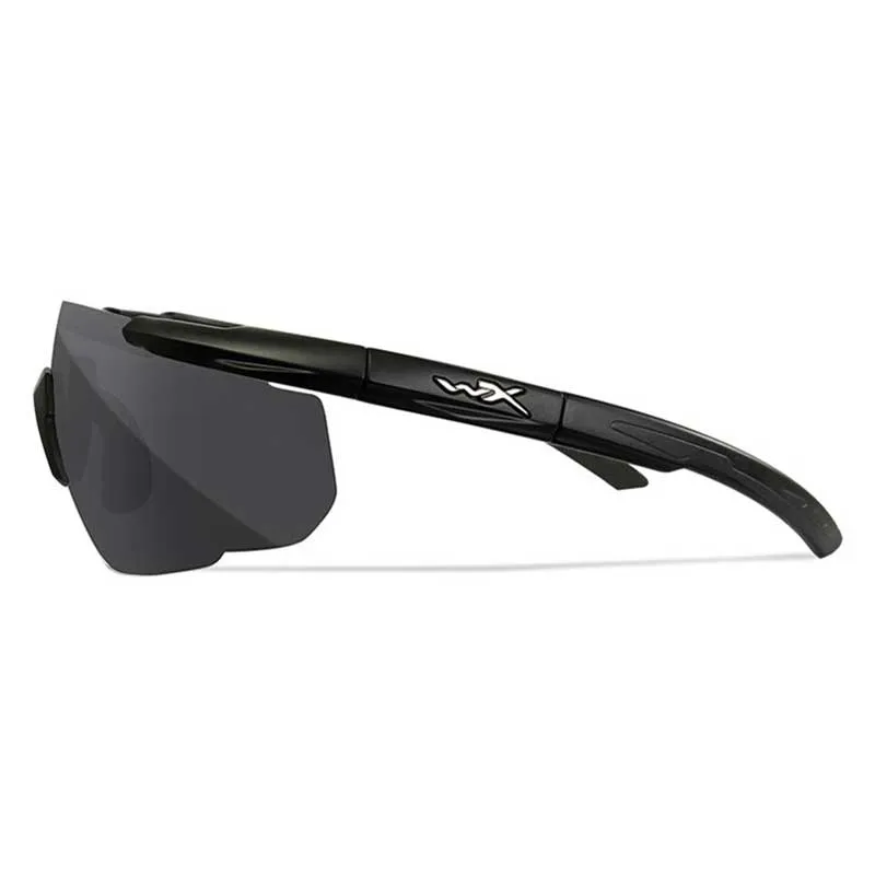 Wiley X SABER ADV glasses, Grey Matte Black Frame with bag – 302, image 2 of 6
