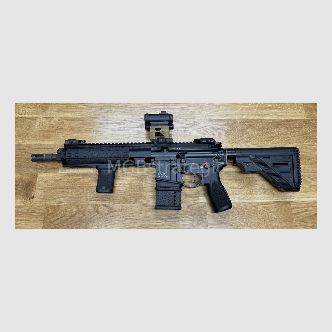 sportlich zugelassen! H&K MR223 A3 11" Lauf halbautom. Büchse .223Rem - Heckler & Koch - viel Zubehör in BKA Beurteilung zugelassen! zivile Version H&K 416 G95