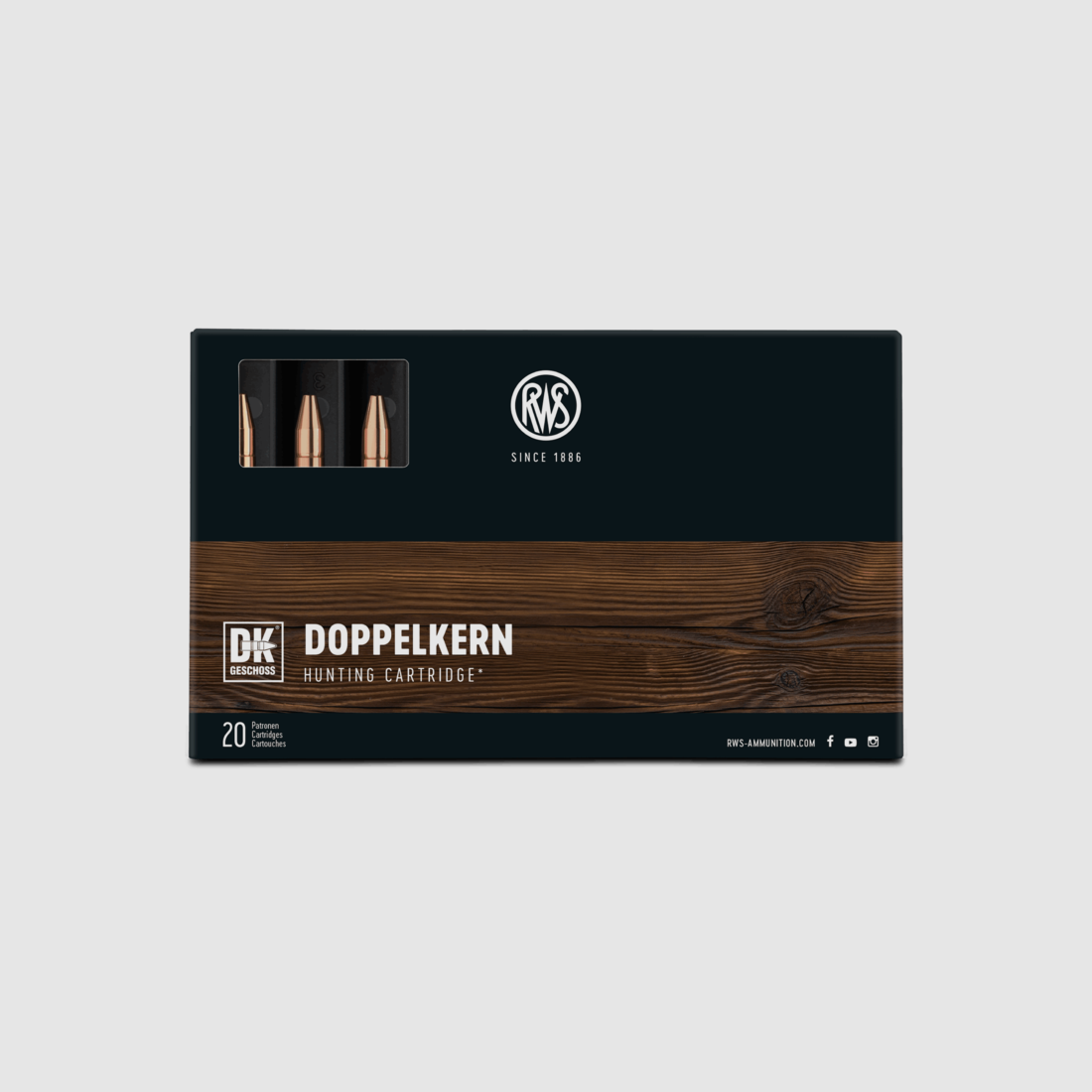 6.5×57 DK RWS 9.1g/140gr, image 1 of 2