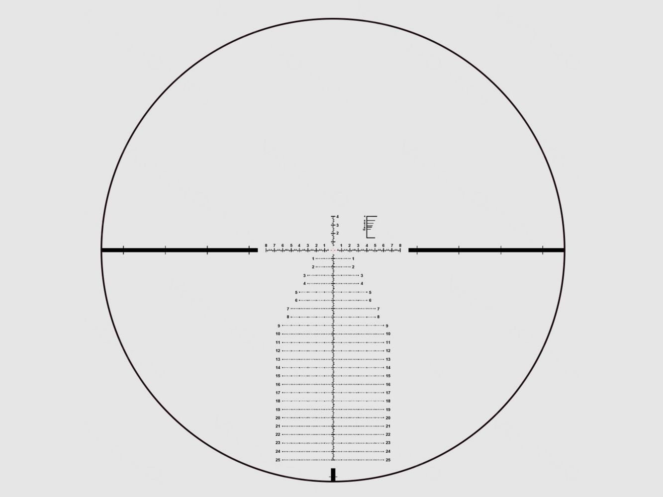 LUNETTE CONTINENTAL 5-30X56 FFP 34MM RET 34FFP, afbeelding 5 van 5